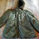 Vtg Ww2 Us Army Air Force A11 Flight Jacket Insulated Parka Bomber Pilot Hooded