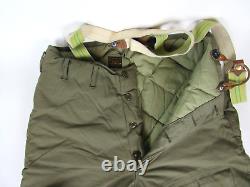 Vtg WW2 WWII Eddie Bauer Army Air Force Goose Down Flight Pant A-8 Sz 40 36 x 30