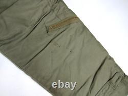 Vtg WW2 WWII Eddie Bauer Army Air Force Goose Down Flight Pant A-8 Sz 40 36 x 30