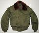 Vtg Wwii B-15 Flight Jacket 38 Us Army Air Force Authentic Excellent Condition