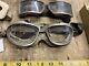 Vtg Wwii Usaaf Army Air Force Ww2 An6530 Flying Goggles Military Aviation Pilot