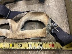 Vtg WWII USAAF Army Air Force WW2 AN6530 Flying Goggles Military Aviation Pilot