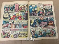 WOW Comics #30 MARY MARVEL 1944 WW2 WWII PSA RACIST PANELS OTTO BINDER FAWCETT