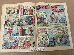 WOW Comics #30 MARY MARVEL 1944 WW2 WWII PSA RACIST PANELS OTTO BINDER FAWCETT