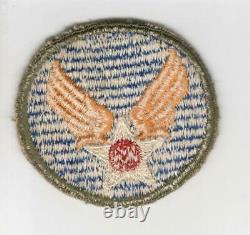 WW 2 Army Air Force Headquarters OD Border Ribbed Weave Patch Inv# P140