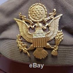 WW 2 U. S. Army Air Forces AAF Officers Original Visor Cap By Bancroft 6 7/8