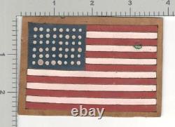 WW 2 US Army Air Force American Flag Leather Patch Inv# K4326