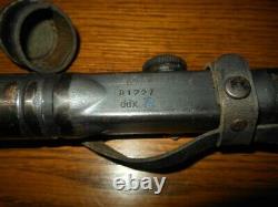 WW II German Army Air Force G43 K43 ZF4 SNIPER SCOPE & ACCESSORIES SUPERB