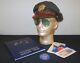 Ww Ii Us Army Air Force Officer Visor Crusher Cap Glasses Books Vet Estate