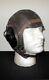 Ww Ii Us Army Air Force Type A-11 Flight Helmet & Earhones Superb