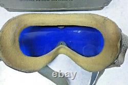 WW11 Army Air Force B-8 Goggles with Box