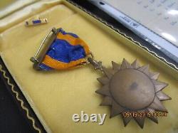 WW2 486th Bomb Group Army Air Force Air Medal Wings Fuze Pin Photos NAMED Group