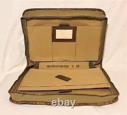 WW2 American USAAF United States Army Air Force Pilots Navigation Kit Case