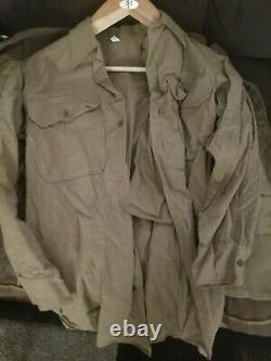 WW2 Army Air Corps China Burma India 10th Air Force Uniform Jacket. Dated 1943