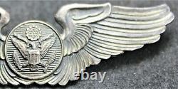 WW2 Army Air Force Aircrew 3 Sterling Silver Wings by LeVelle Pilot Vintage