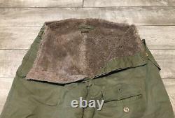 WW2 Army Air Force Type A-10 Alpaca Wool Pants Trousers 38 WBC Clothing US WWII