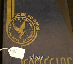 WW2 Army Air Forces Pilot Training Eagles Log Field Dos Palos Yearbook Class 43F