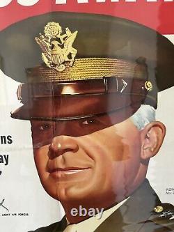 WW2 Authentic Petroleum War Council Poster Hap Arnold US Army Air Force General