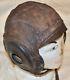 Ww2 Aviators Leather Helmet Us Type A-ii Spec 3189 Large Air Force Army
