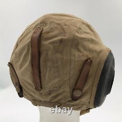 WW2 Bates Shoe Co US Army Air Forces Summer Flight Cap Size Large Spec AN-H-15