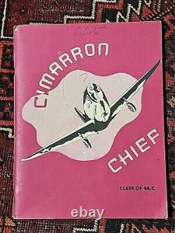 WW2 Cimarron Chief Class of 44-C 30th Army Air Forces Flying Cadet Yearbook 1944