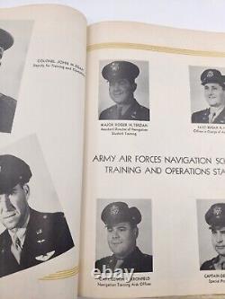 WW2 Era 1944 Army Air Forces Navigation School Selman Field Yearbook Class 44-7