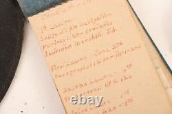 WW2 Era Army Air Force Navigation Lot- Nice Content- Handwritten Notes