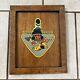 Ww2 Hand Painted 72nd Fighter Squadron Emblem On Wood Army Air Force Usaaf 1940s