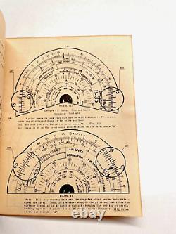 WW2 Pilots Navigation Kit AIR FORCE US Army Flight Bag, WEEMS Aircraft Plotter