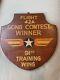 Ww2 Plaque Flight 42a Army Air Force 91st Training Wing Song Contest Winner