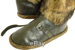 WW2 Type Sz 42 Pilot's winter fur boots USSR Soviet Army Air Force