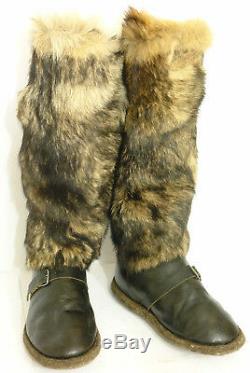 WW2 Type Sz 42 Pilot's winter fur boots USSR Soviet Army Air Force