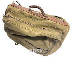 WW2 U. S. Army Air Force B-4 style Bag Service-Pak Garment Luggage Personalized