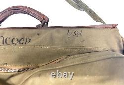 WW2 U. S. Army Air Force B-4 style Bag Service-Pak Garment Luggage Personalized