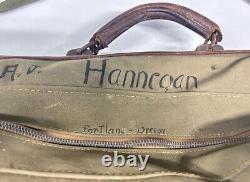 WW2 U. S. Army Air Force B-4 style Bag Service-Pak Garment Luggage Personalized