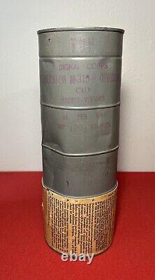 WW2 U. S Army Air Force Gibson Girl SCR-578 Survival Radio Transmitter Set