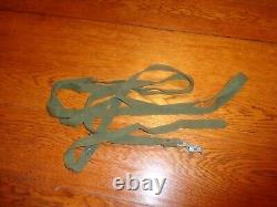 WW2 U. S. Army Air Forces Aircraft Straps withMetal Buckles Leather Straps Lot