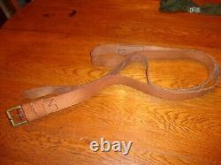 WW2 U. S. Army Air Forces Aircraft Straps withMetal Buckles Leather Straps Lot