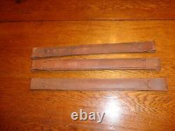 WW2 U. S. Army Air Forces Aircraft Straps withMetal Buckles Leather Straps Lot