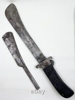 WW2 US AAF Army Air Force Pilot's Survival Folding Machete With Guard Bolo Knife