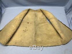 WW2 US ARMY AIRFORCE Leather SheepSkin Bomber Vest RARE