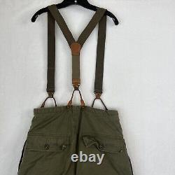 WW2 US Army A-9 Flight Bibs Pants Trousers 40 MFG Stagg Coat Co INC Air Forces