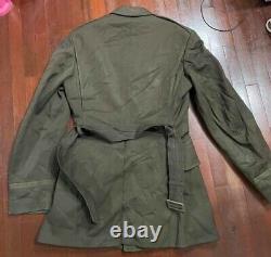 WW2 US Army Air Core Dress Jacket Vtg WWII 9th Airforce Pins