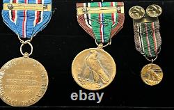 WW2 US Army Air Force 390TH BOMB GROUP Medals, Patches, Ribbon Bars, Pins