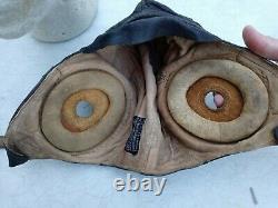 WW2 US Army Air Force A-11 Flight Helmet Size Large MFG Consolidated Slipper
