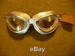 WW2 US Army Air Force A-8 Flying Helmet & Type B-7 Goggles