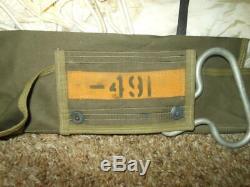 WW2 US Army Air Force AN-4 AIRBORNE CHEST PARACHUTE VERY NICE