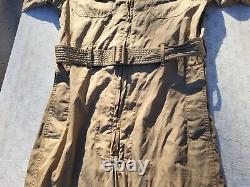 WW2 US Army Air Force AN-6550 Summer Flight Suit Size 38M MFG Unknown