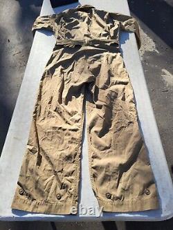 WW2 US Army Air Force AN-6550 Summer Flight Suit Size 38M MFG Unknown