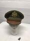 Ww2 Us Army Air Force Berkshire Deluxe Pilot Officer Crusher Cap With Badge